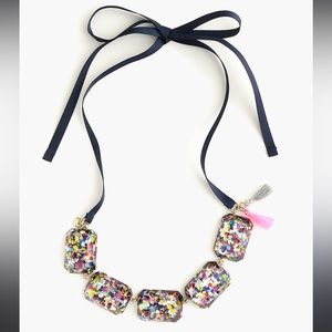 J Crew Crewcuts Girls Gitter-Jewel Necklace